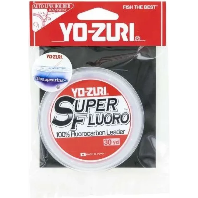 Флюорокарбон YO-ZURI SUPERFLUORO 30YDS 6Lbs 3kg (0.215mm) R1482-NC